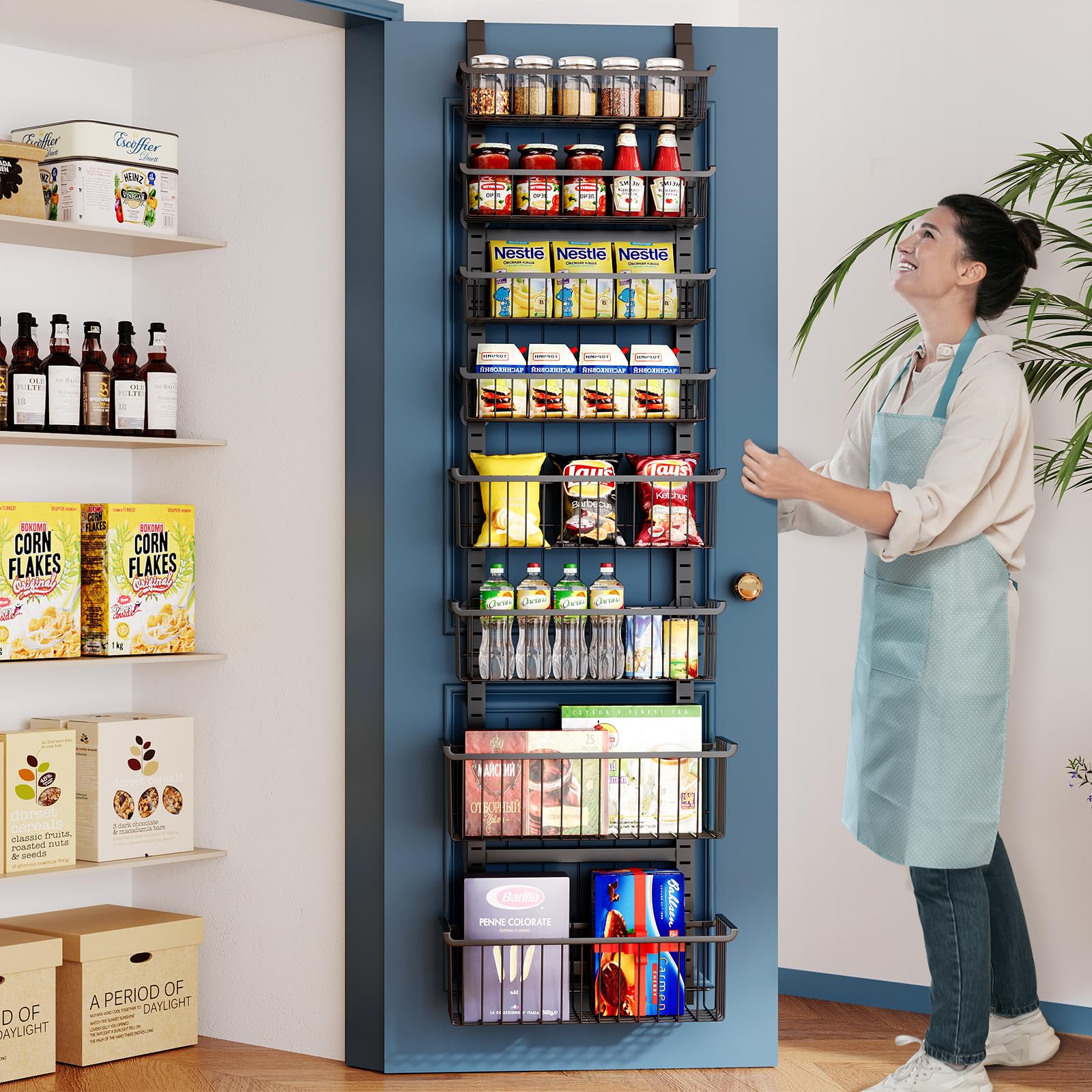 MSERCUOR fits kitchen, pantry, laundry, and bathroom storage needs.