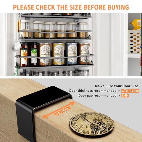 MSERCUOR organizer with side hooks for extra bags