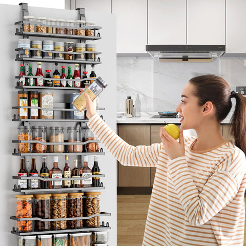 MSERCUOR compact over-door rack for small rooms