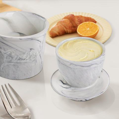 MSJGA easy-fill design simplifies loading butter for quick use.
