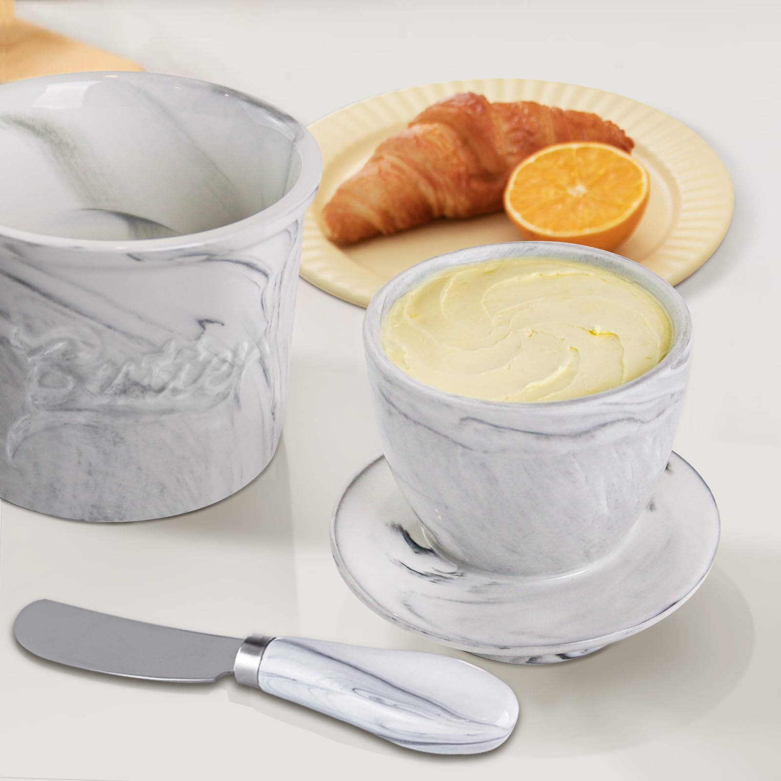MSJGA gift-ready butter crock for home cooks.