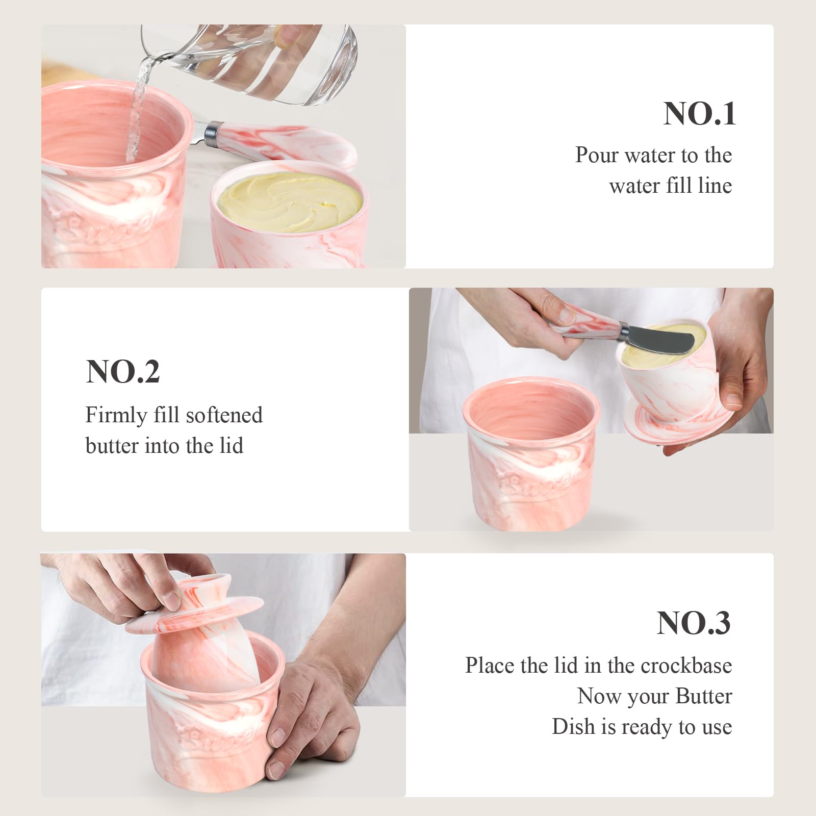 MSJGA marble glaze surface is easy to clean after daily use