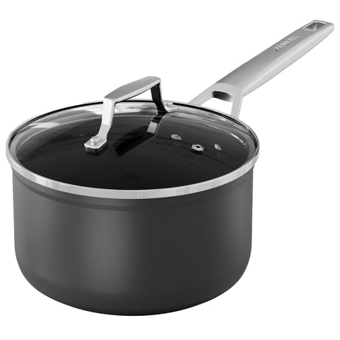 MsMk 2.5 qt sauce pan with lid for precise simmering