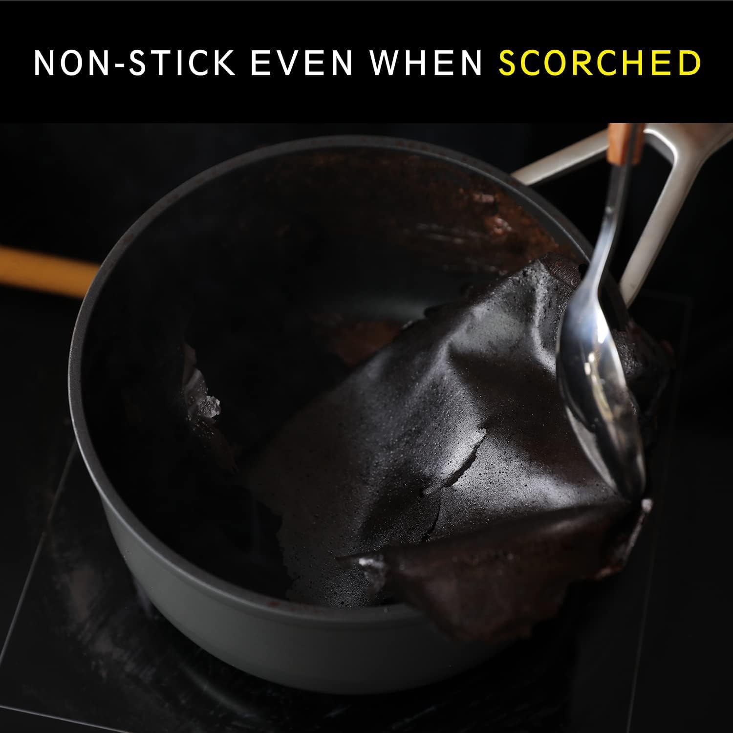 MsMk scratch-resistant saucepan body withstands daily use with confidence.