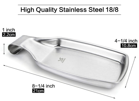 MSY BIGSUNNY 304 stainless steel spoon rest durable and rust-resistant