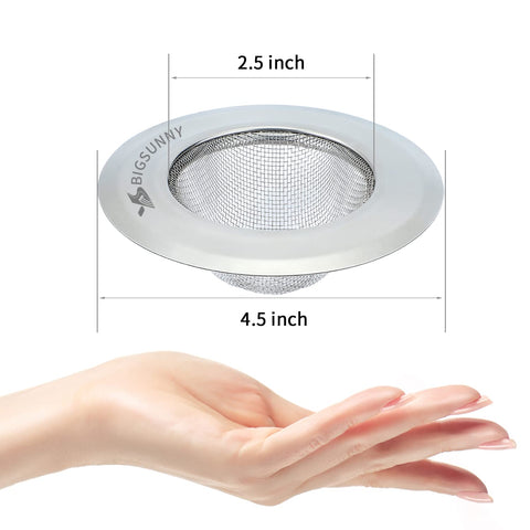 MSY BIGSUNNY anti-clogging shield with 1mm holes traps particles while letting water through.