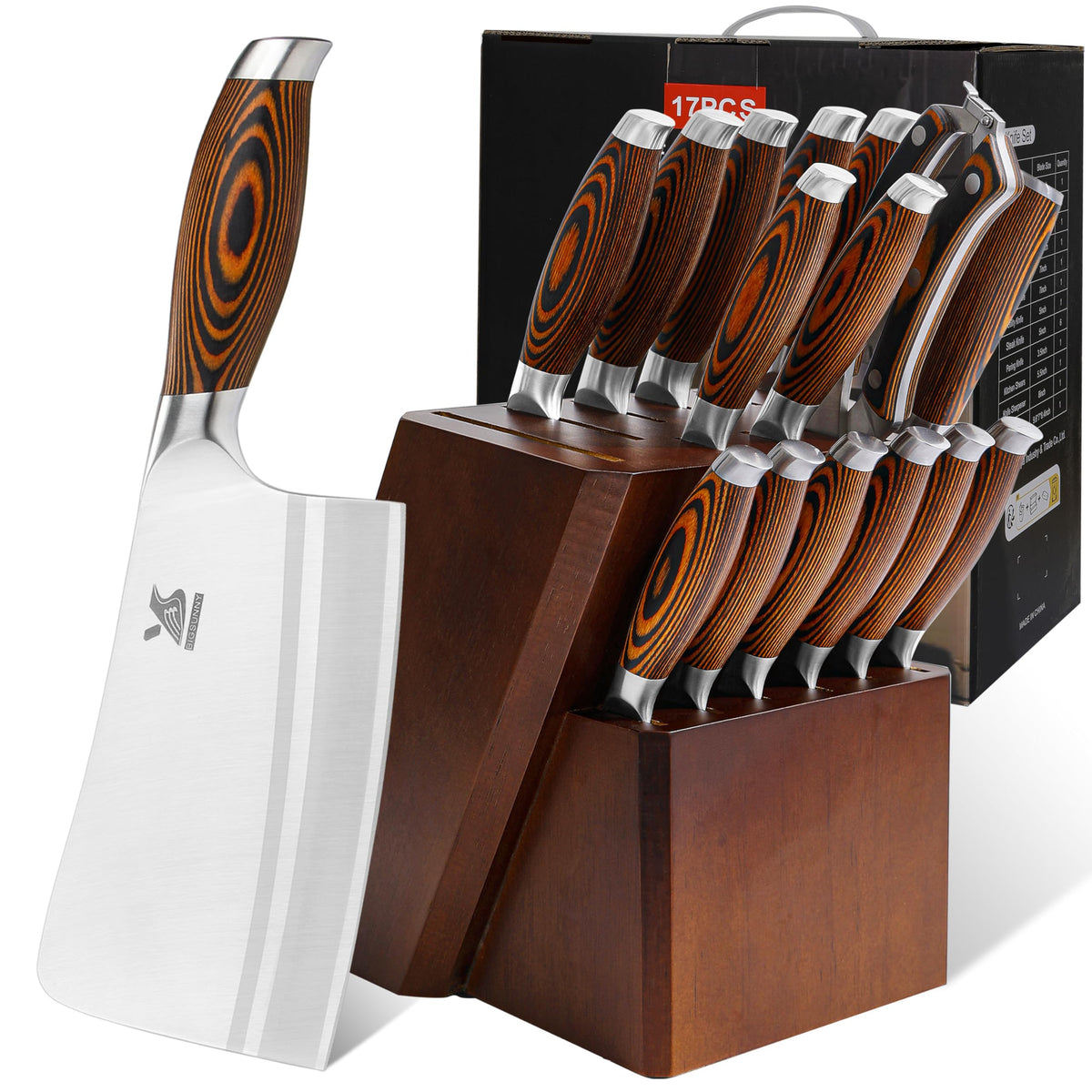 MSY BIGSUNNY bone-chopper knife for precise bone separation and powerful control.