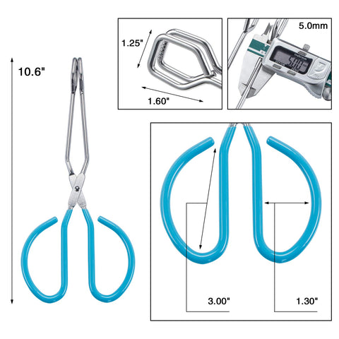 MSY BIGSUNNY heavy-duty kitchen tongs designed for grilling and frying