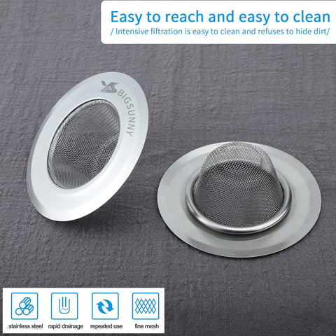 MSY BIGSUNNY two-pack provides reliable clog protection in busy kitchens.