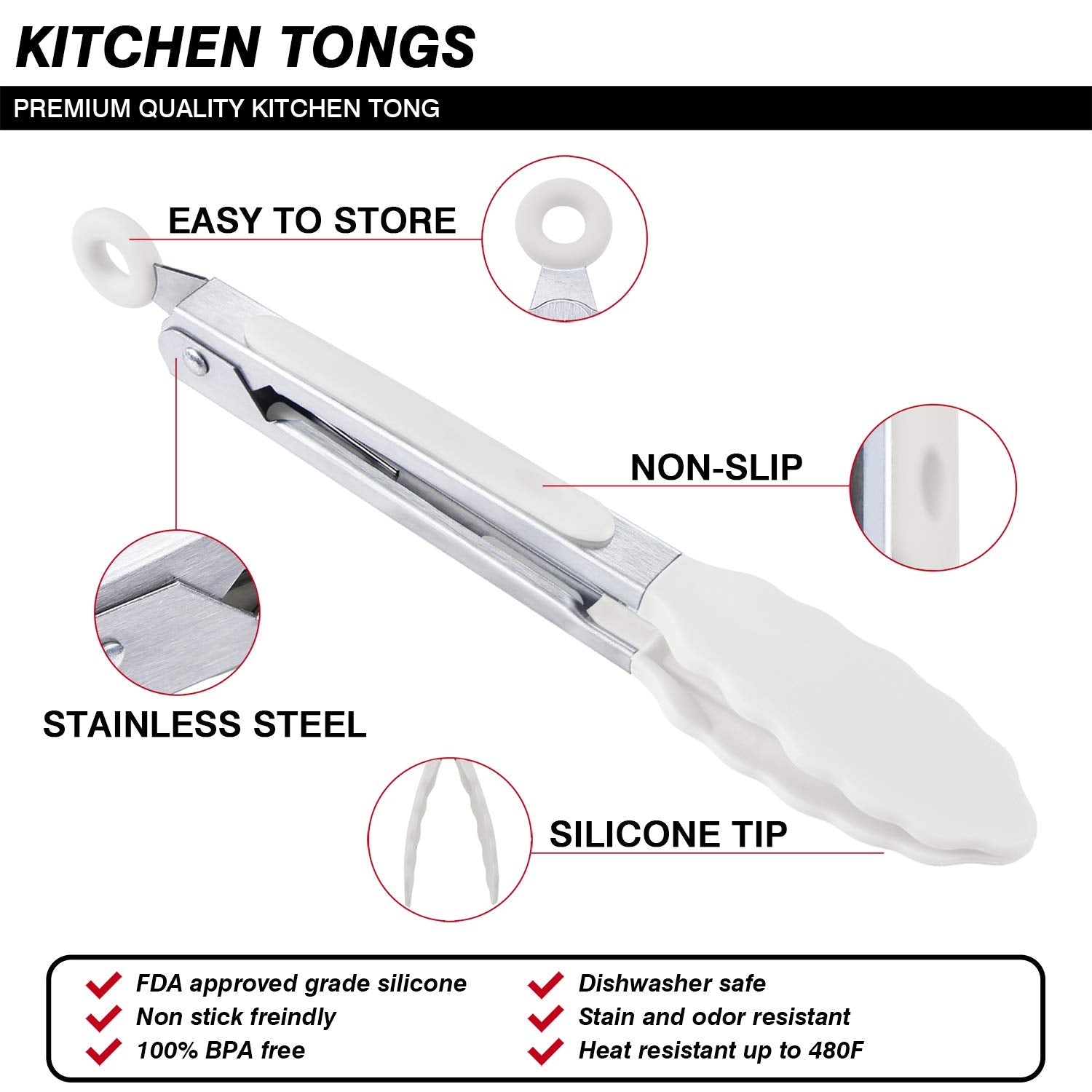 MSY BIGSUNNY silicone heads protecting non-stick cookware during use
