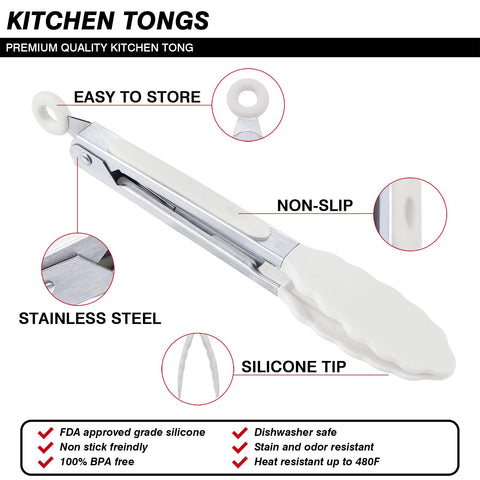 MSY BIGSUNNY silicone heads protecting non-stick cookware during use