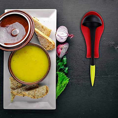 MSY BIGSUNNY spoon rest red-yellow packaging indicates gift-ready set