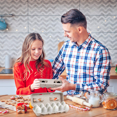 MT Products blank egg carton ideal for DIY gift packaging