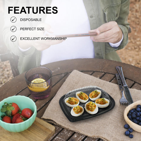 MT Products portable egg tray ideal for lunches and picnics.