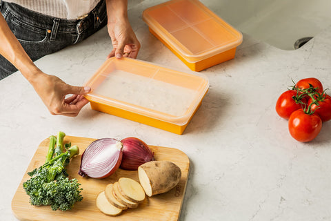MT.BAY clear lid design helps identify contents quickly.