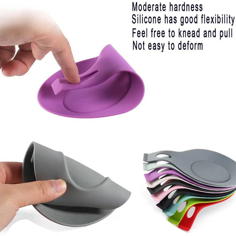 Dishwasher-safe MTOMDY spoon rest highlighting durability.