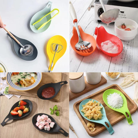 MTOMDY spoon rest prevents oil stains and mess handling.