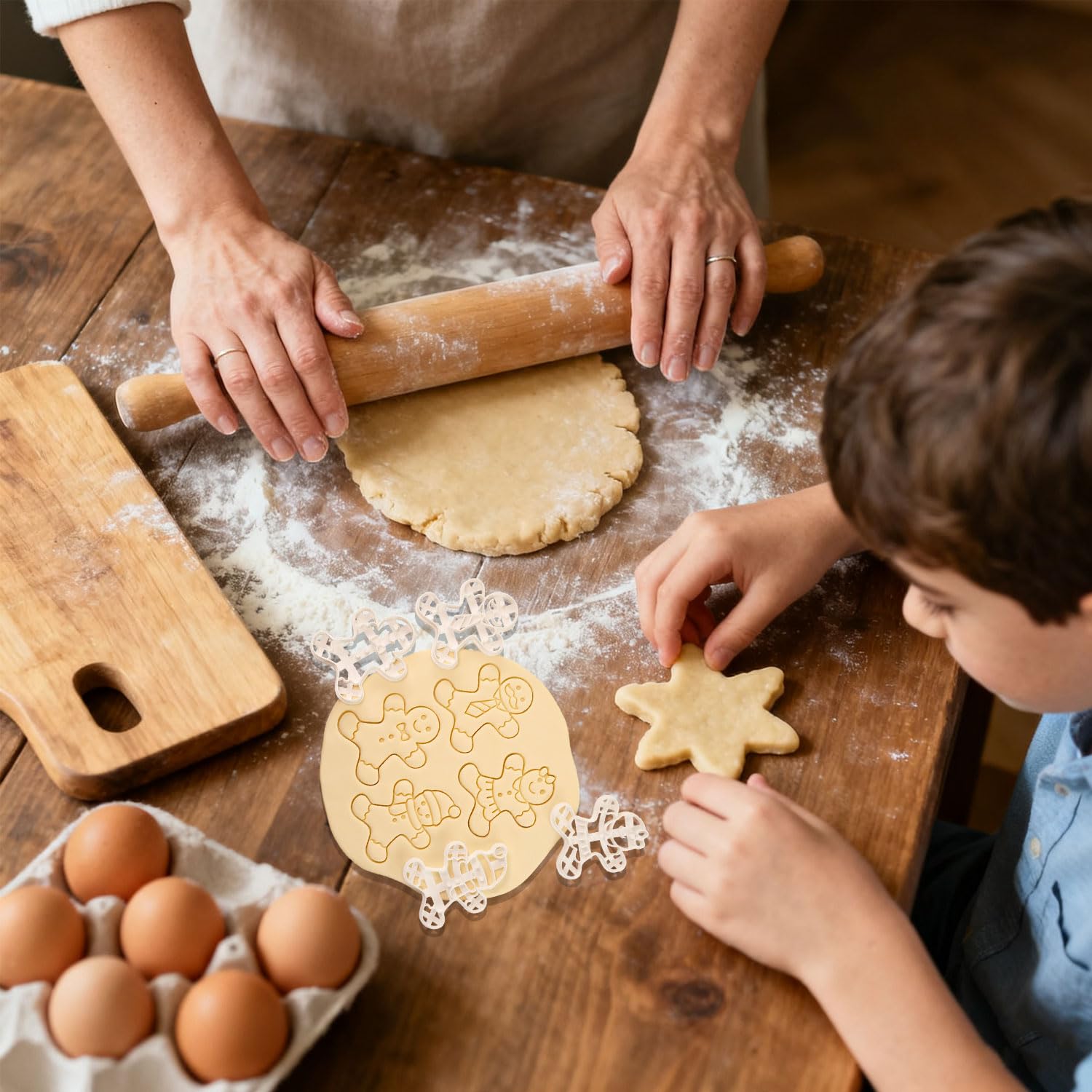 Mtruil versatile tool for cookies, fondant, gingerbread and chocolate crafts