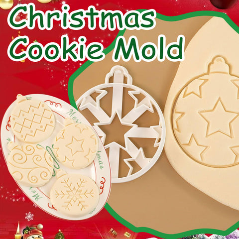 Mtruil ball ornament cutters ideal for gingerbread and fondant decorations.