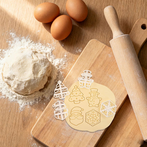 Mtruil snowman 3D cookie cutter for cute holiday treats