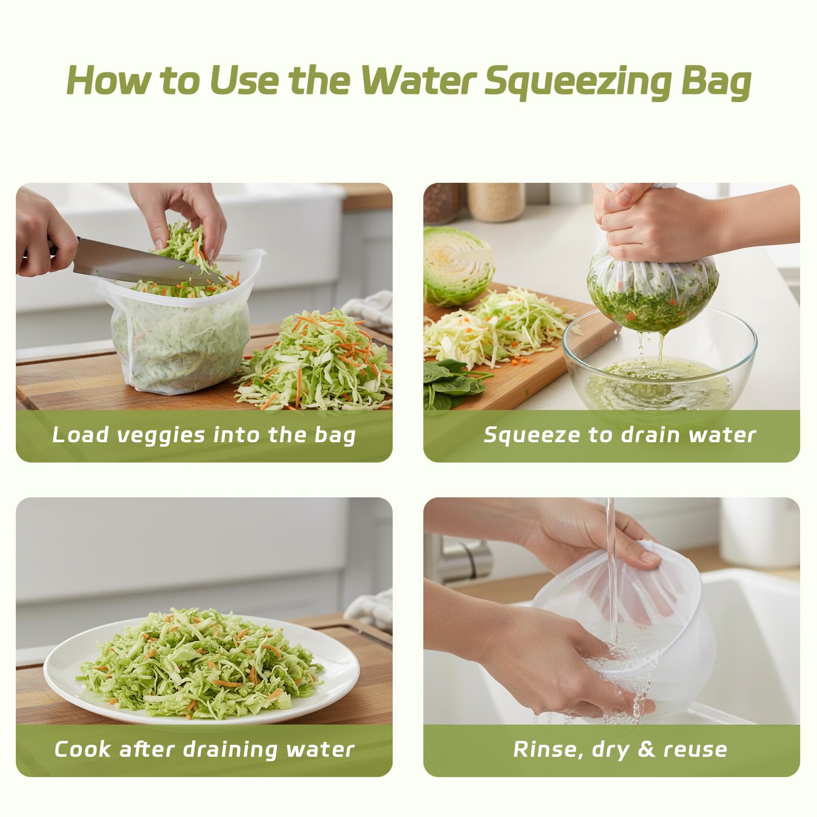 MTZK nut milk bag with fine filtration for creamy results.