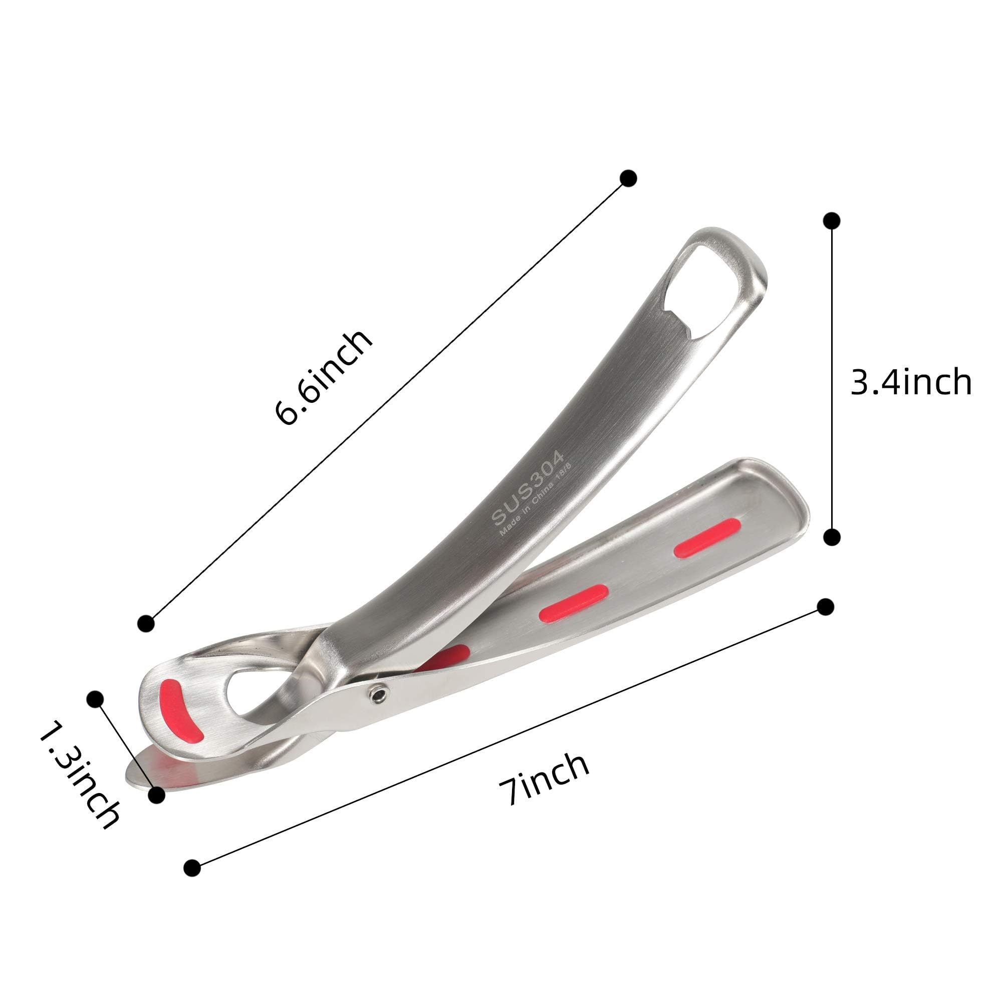 Mu&Ti gripper gripping smooth containers without slipping in busy kitchens.