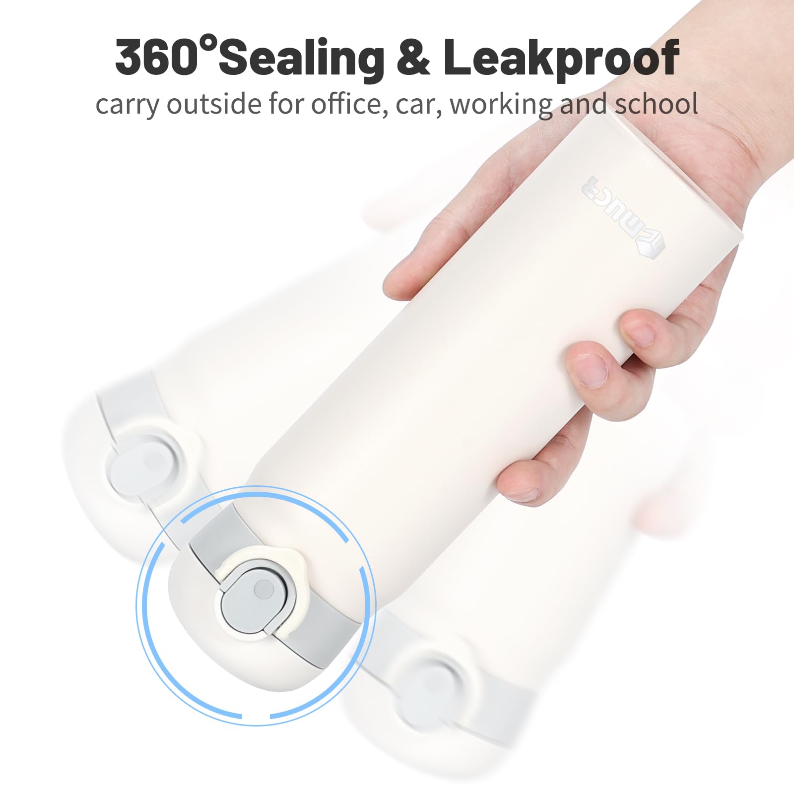 MUCR BPA-free interior and safe plastics for daily sipping.