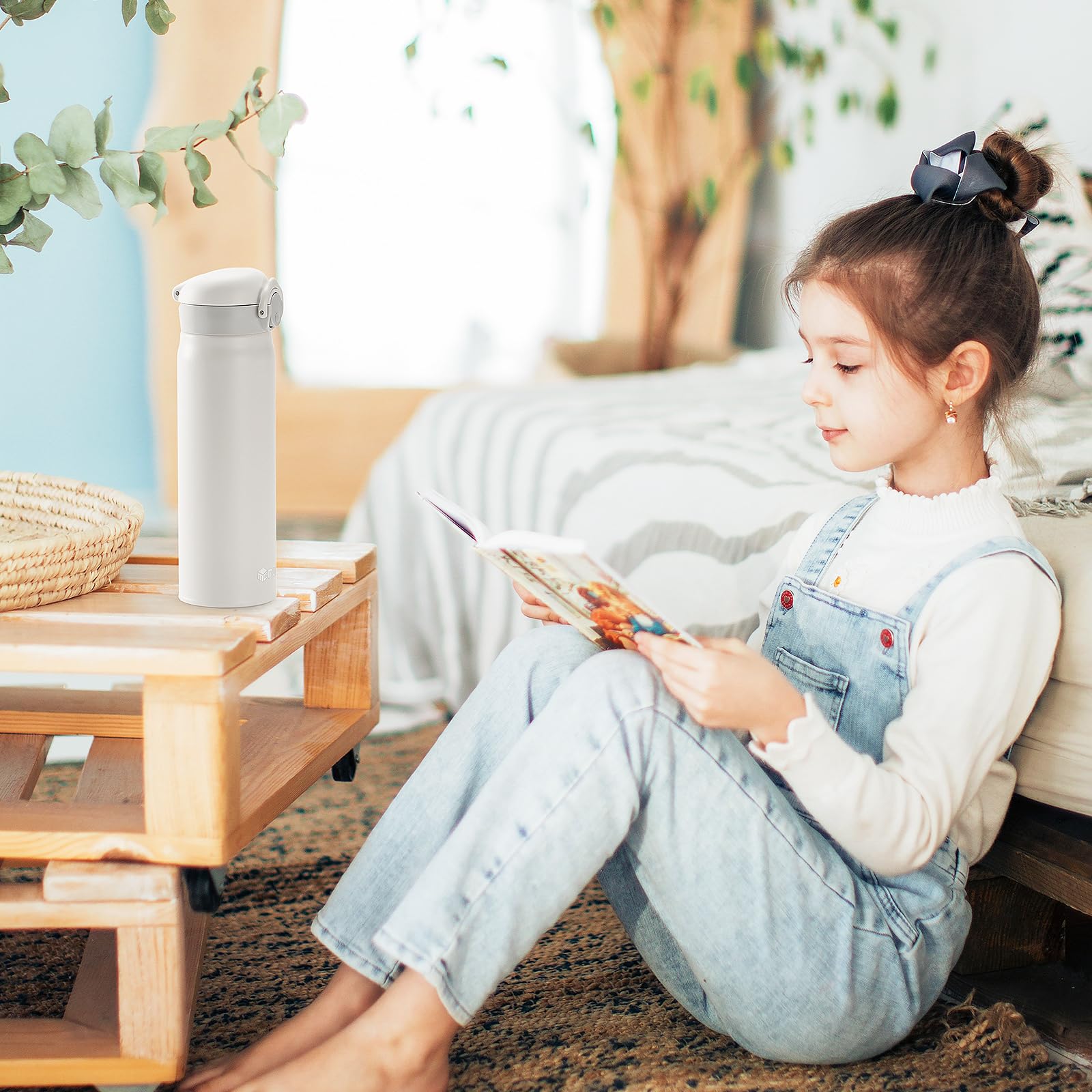 MUCR white finish complements work, travel, and outdoor routines.