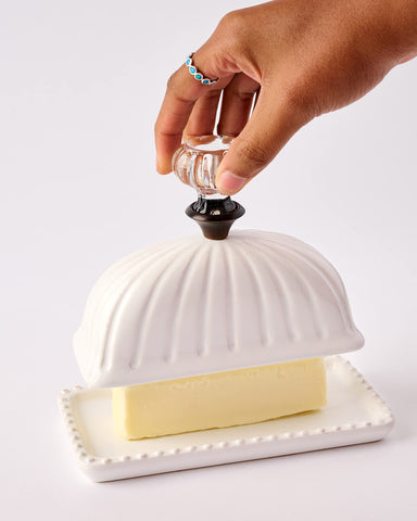 Mud Pie base measures 3.5 by 7 inches for standard butter blocks