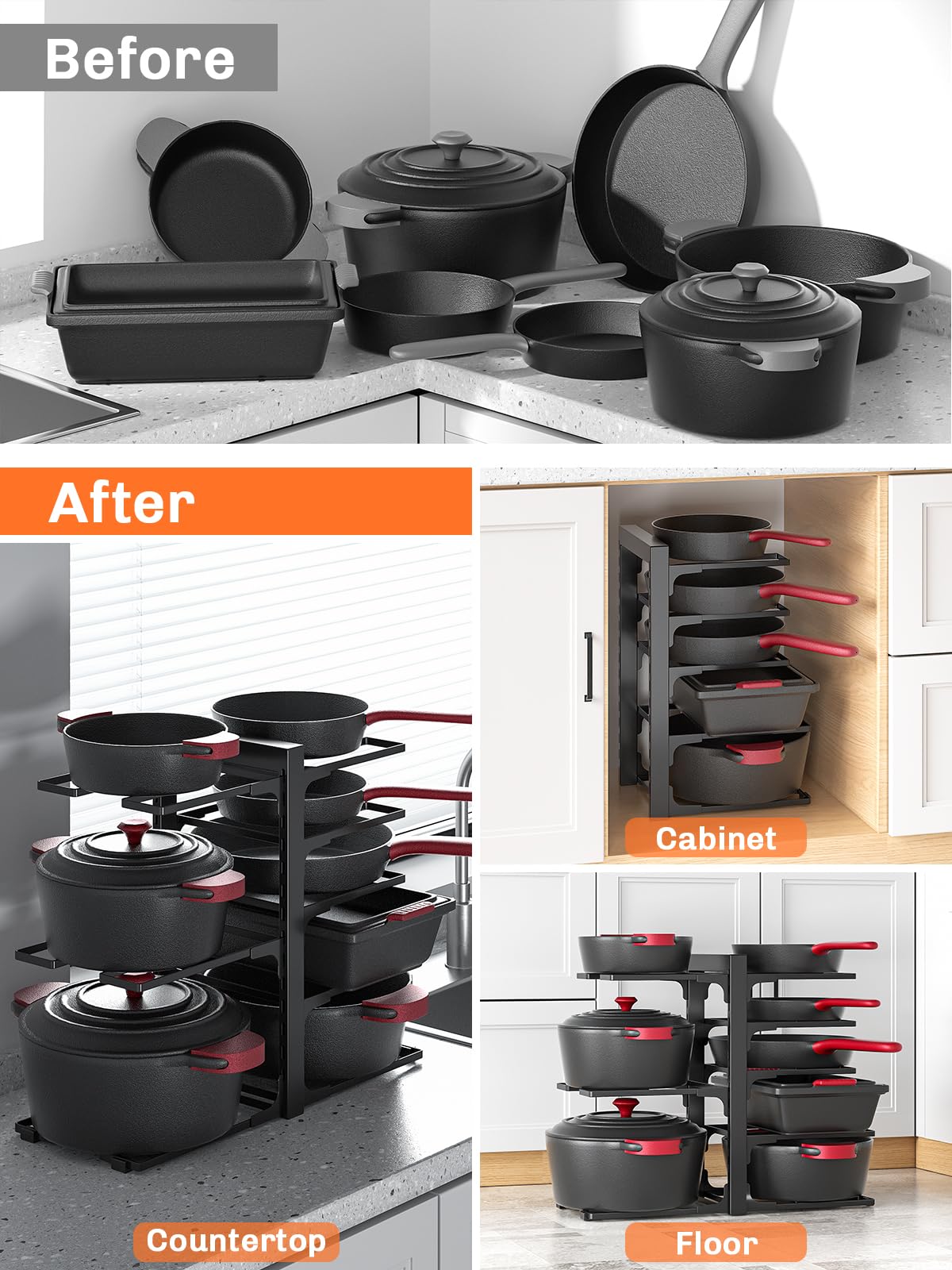 MUDEELA installation-ready guide helps quick DIY setup with removable parts.