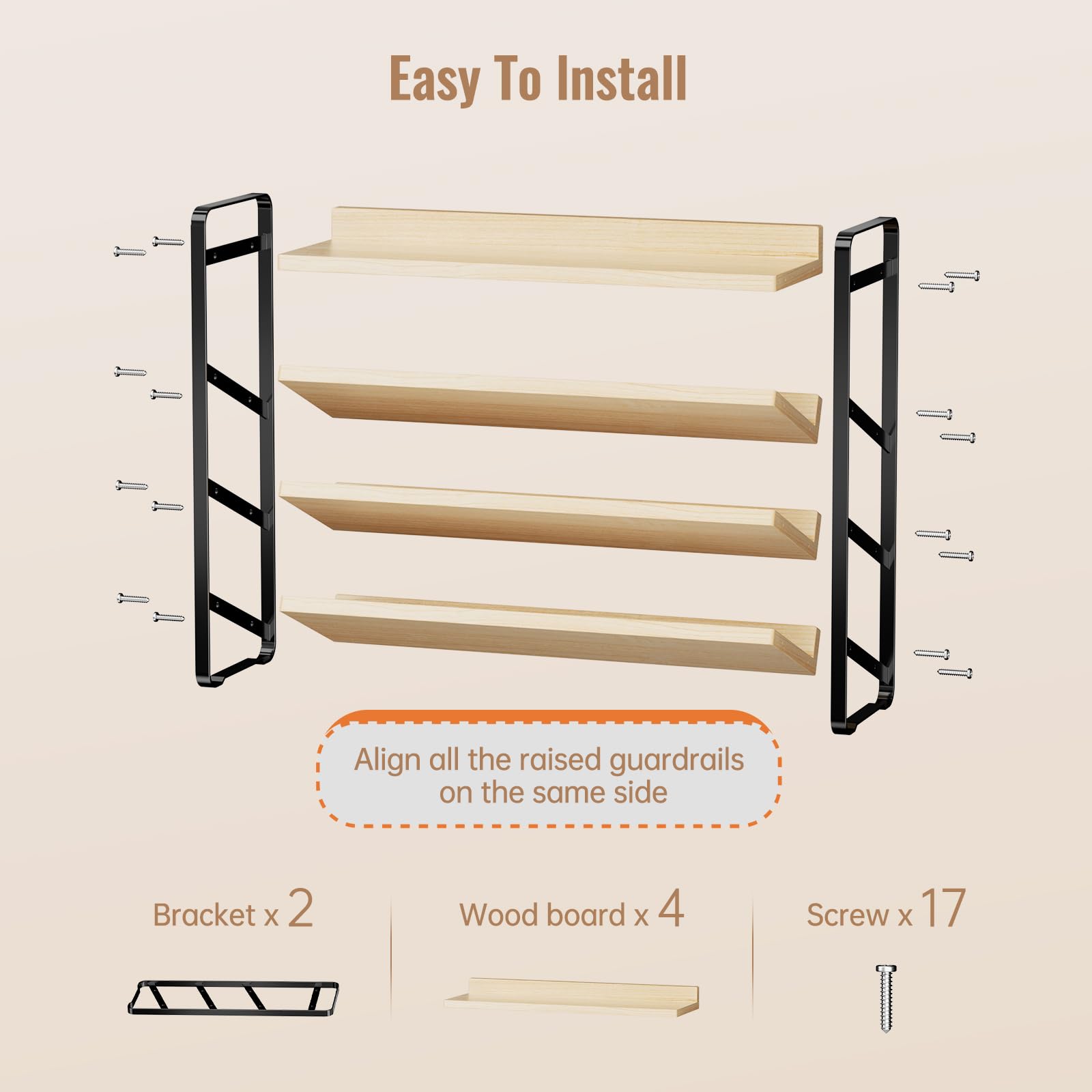 MUDEELA keeps spices, tea bags, and small bottles neatly organized.