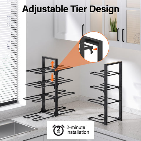 MUDEELA stylish storage keeps your kitchen neat while remaining practical.