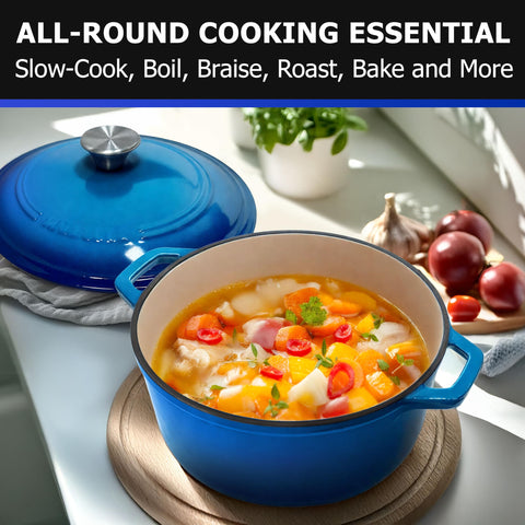 MUELLER HOME oven-safe to 500°F for roasting and braising