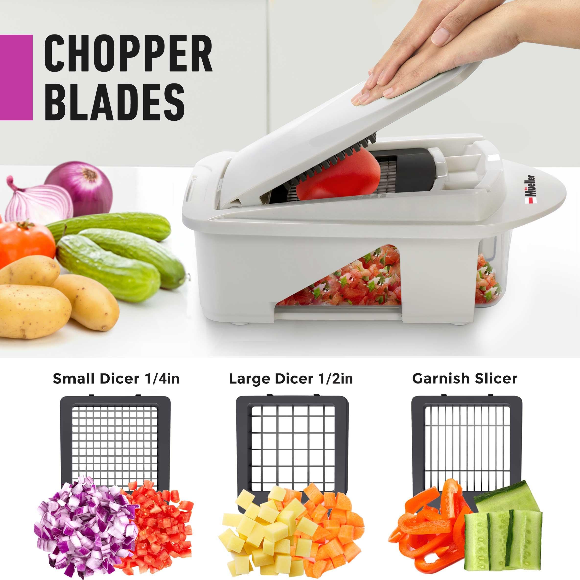 Mueller Pro-Series spiralizer demonstrates versatile veggie pasta options