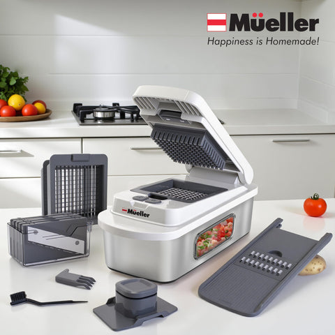 Mueller Pro-Series gift-ready packaging, ideal for cooks and entertainers