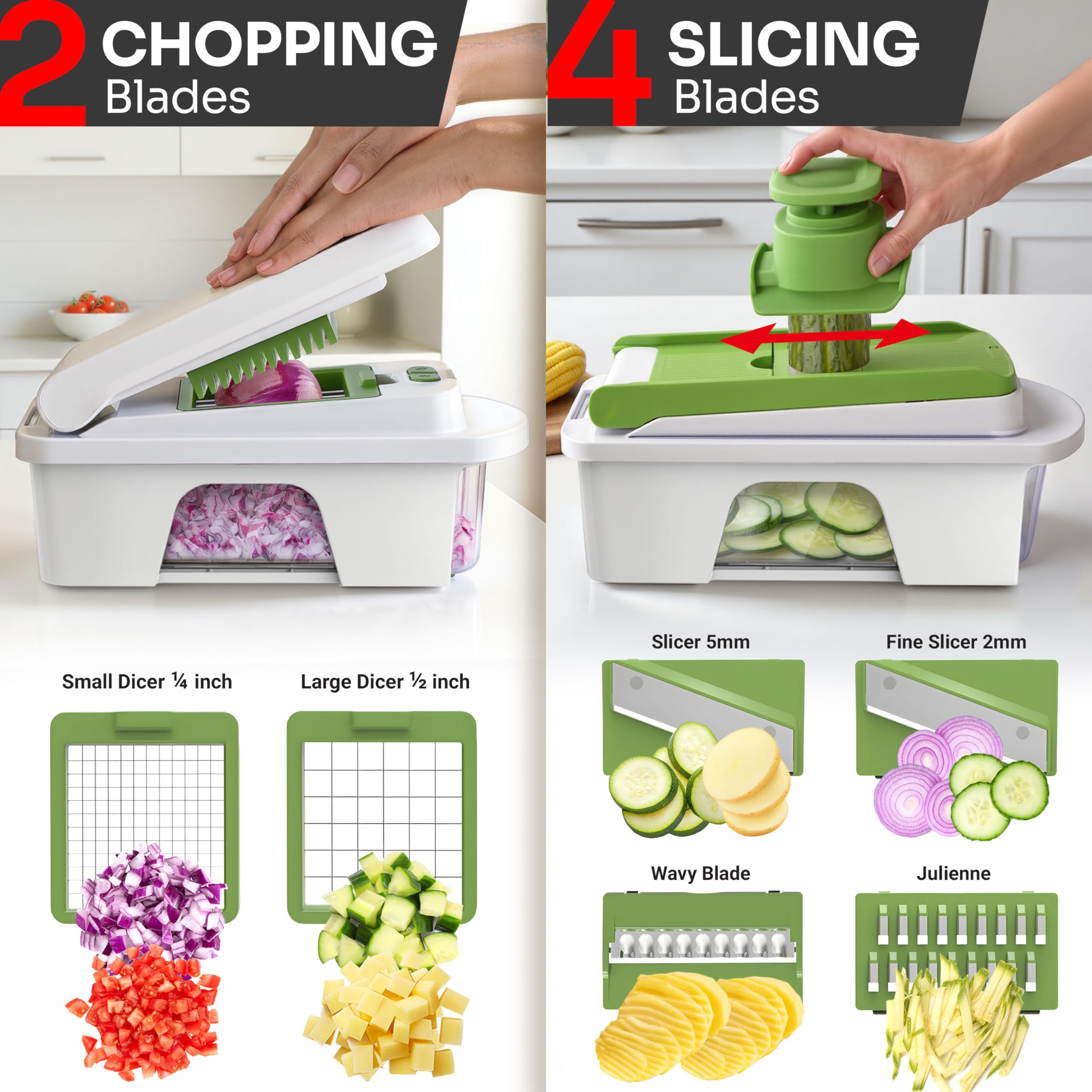 Mueller spiralizer accessory adds colorful veggie pasta and garnishes