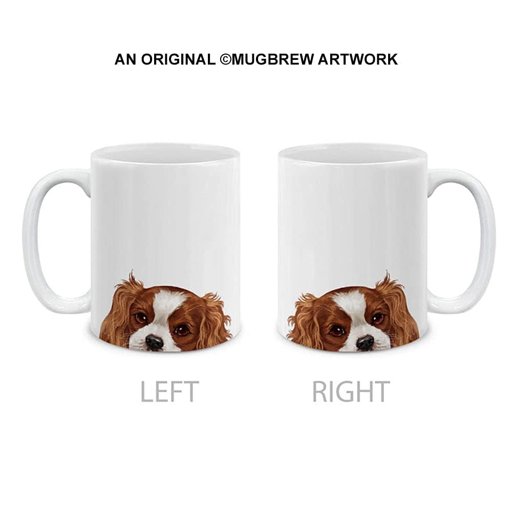 MUGBREW Cavalier King Charles Spaniels detailed print highlights vivid colors