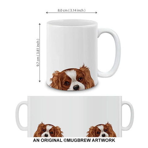 MUGBREW Cavalier King Charles Spaniels gloss finish adds premium feel
