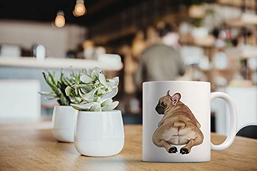 MUGBREW gift-ready bulldog mug for dog lovers and coffee fans.