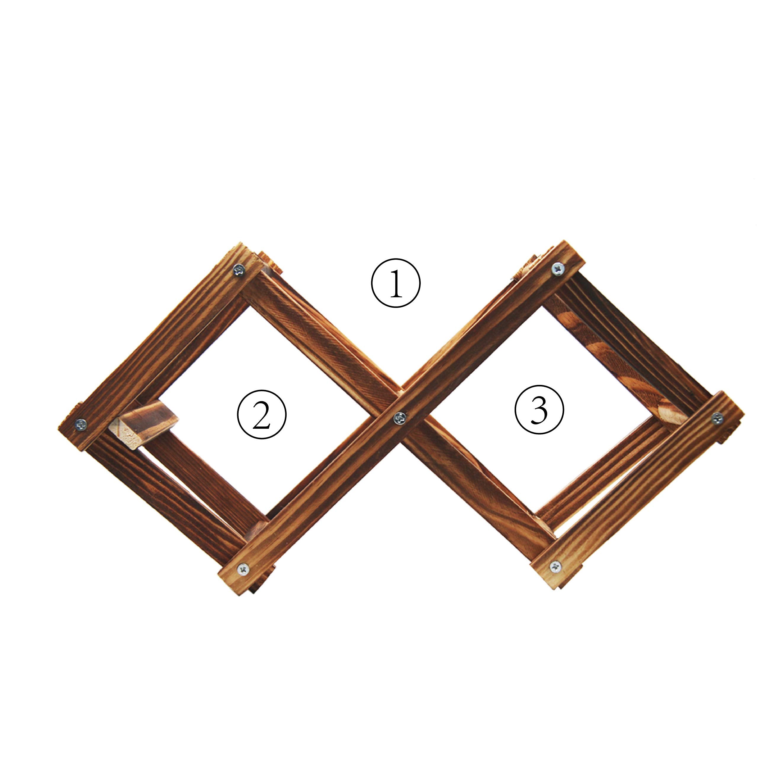 MUGLIO gift-ready wooden wine rack, elegant and practical.