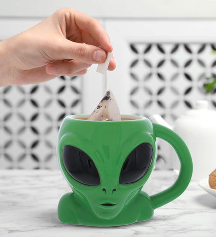 MUGNIV Alien mug designed for daily rituals from morning brew to afternoon cocoa