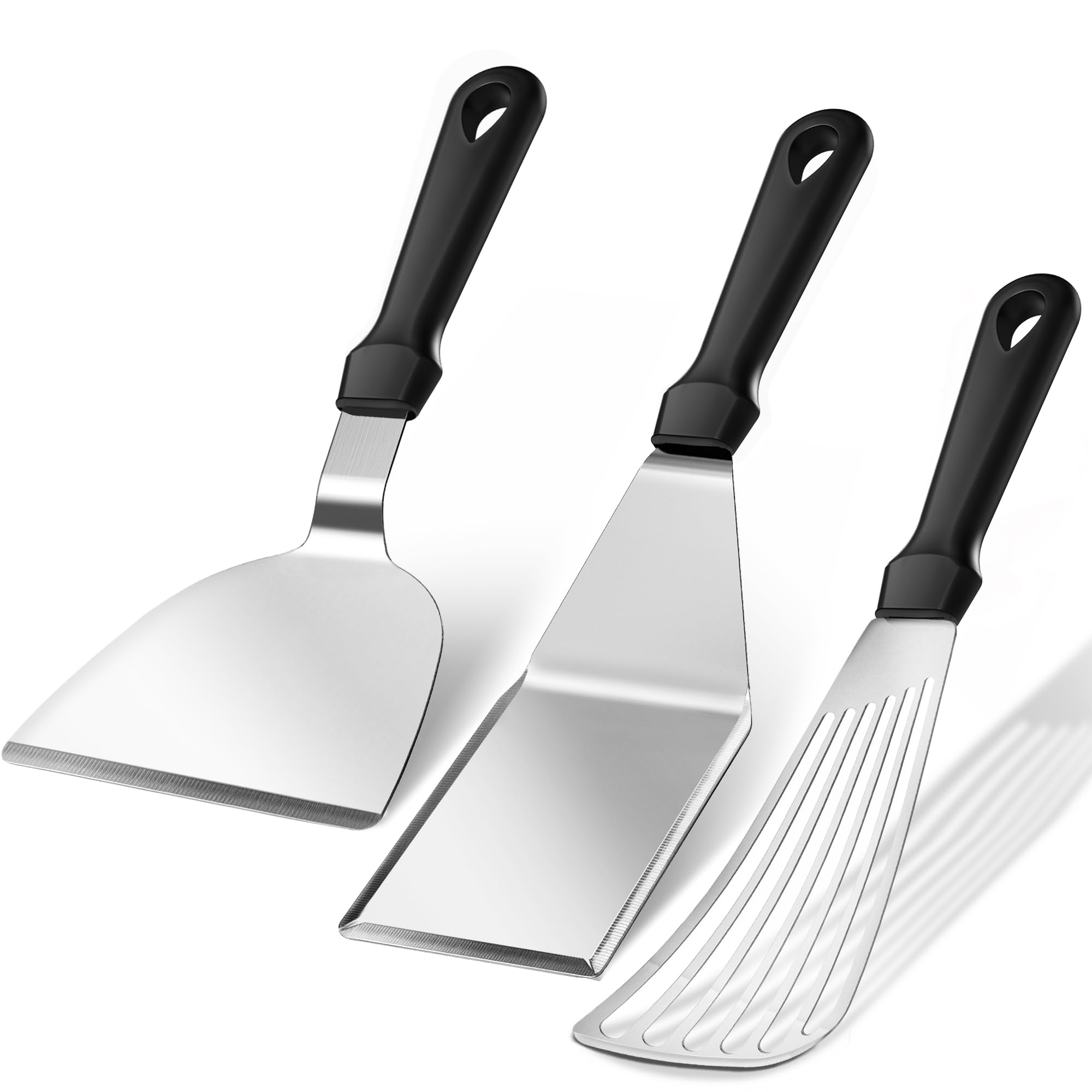 MUJINON fish spatula 18-8 flexible, ideal for delicate fish lifting.