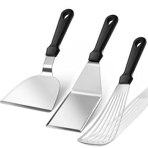 MUJINON fish spatula 18-8 flexible, ideal for delicate fish lifting.