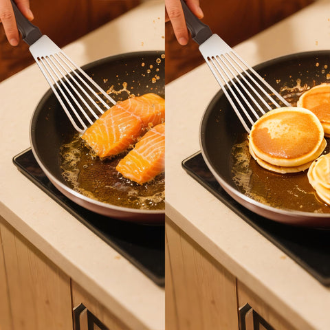 MUJINON long spatula designed for outdoor grilling
