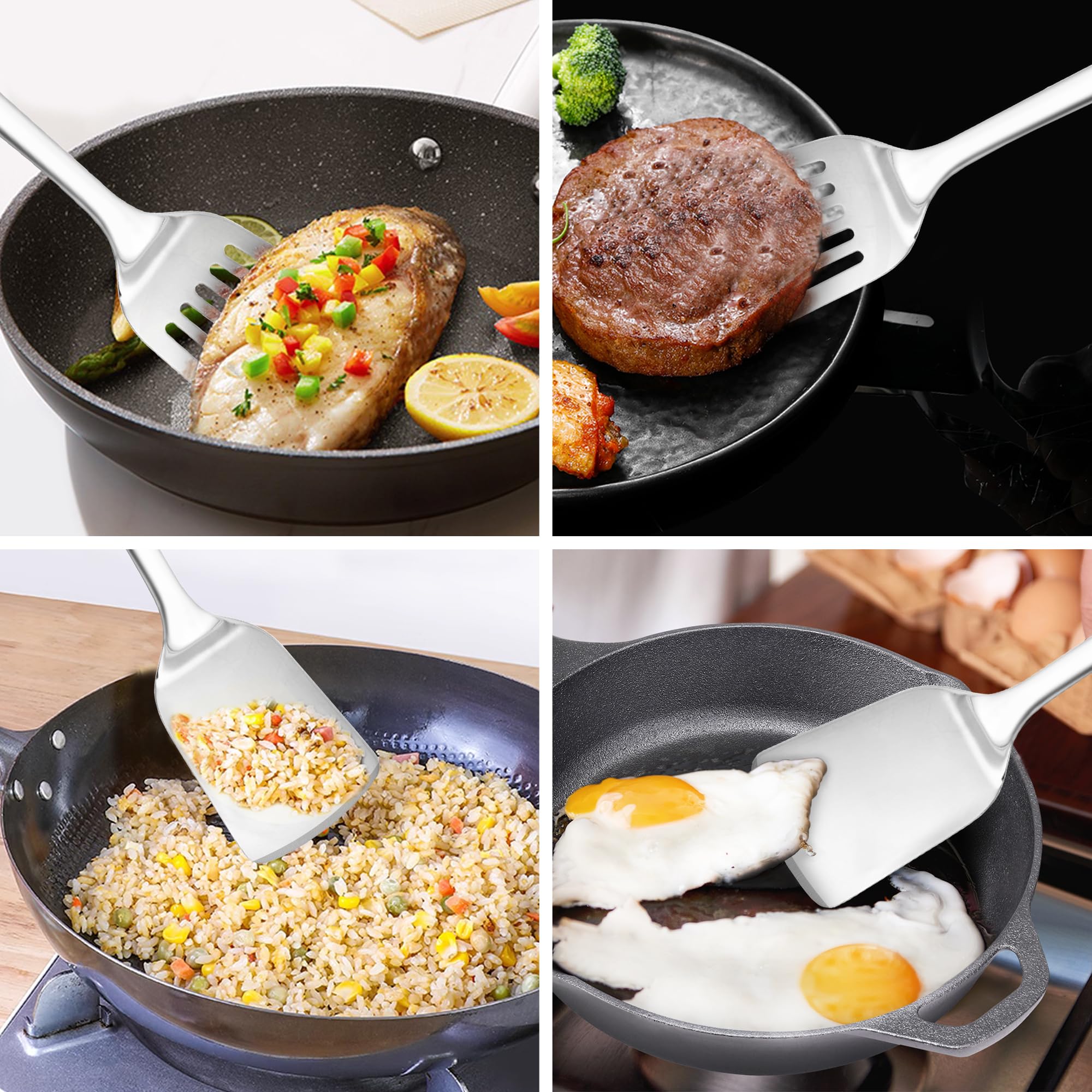 MUJINON spatula set dishwasher safe for easy cleanup.