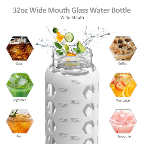 MUKOKO 32oz bottle dishwasher safe for easy cleaning