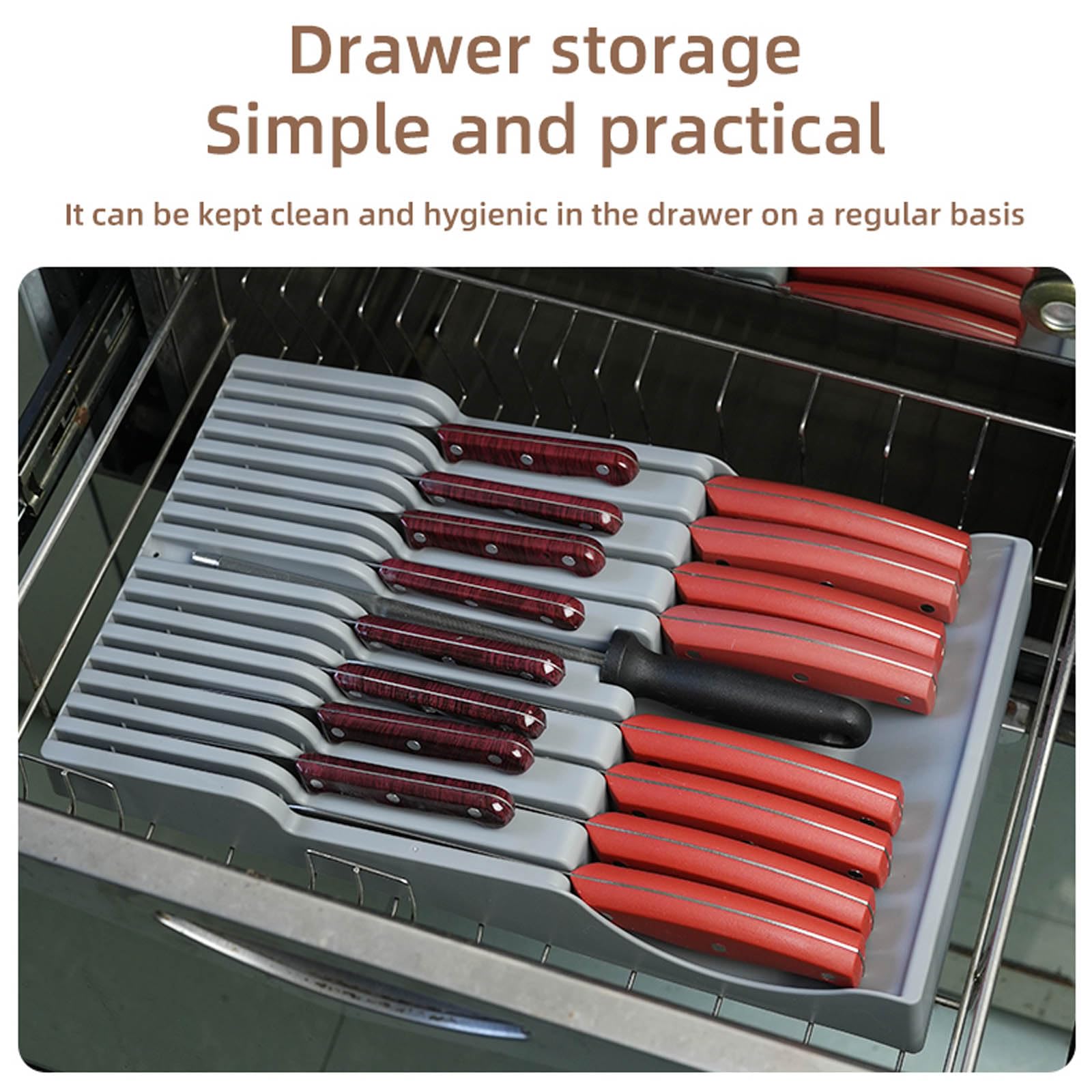 Mulikeer safety-focused setup keeps knives securely stored away from hands