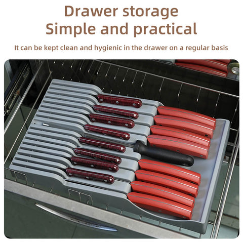Mulikeer safety-focused setup keeps knives securely stored away from hands