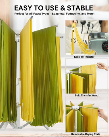 MUMSUNG 304 stainless steel arms provide rust‑resistant support during drying.