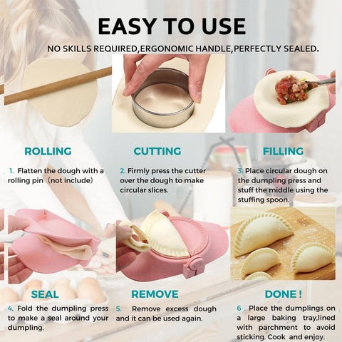 MUMSUNG dough cutter keeps dough edges clean and precise.